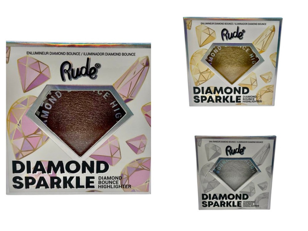 Rude Diamond Sparkle Highlighter - Choose COLOR