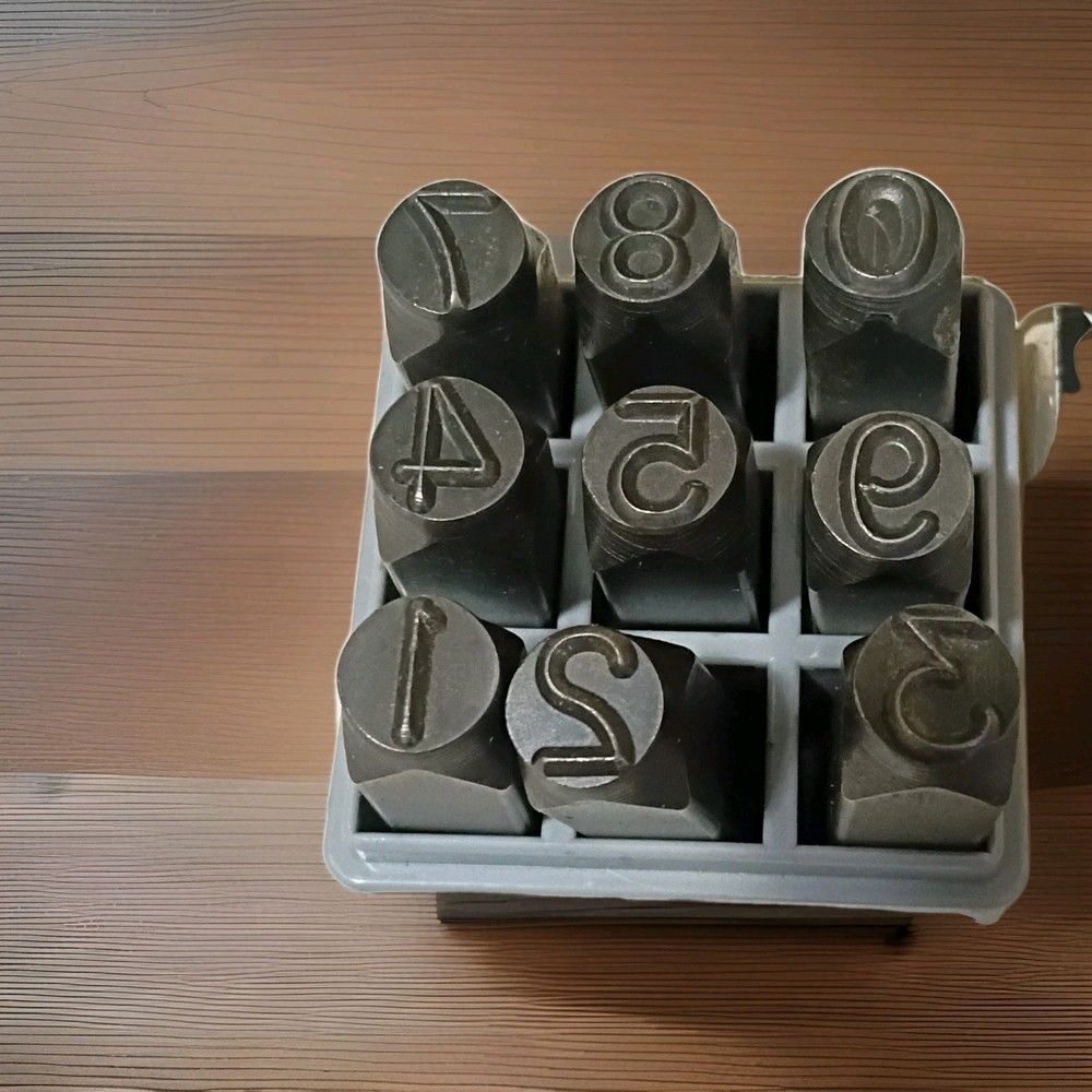 Hanson Marking System Numbers 3/8" A7