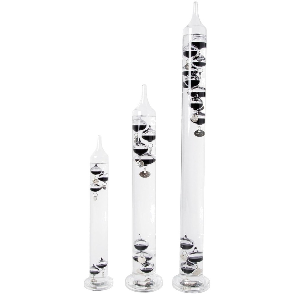 Classic Galileo Thermometer - Reusable, Wipe Clean
