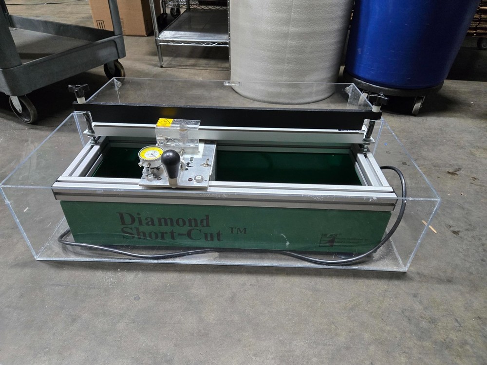 Diamond Short-Cut Tabletop Squeegee Sharpener DSC-020 115v 2A, w/enclosure!