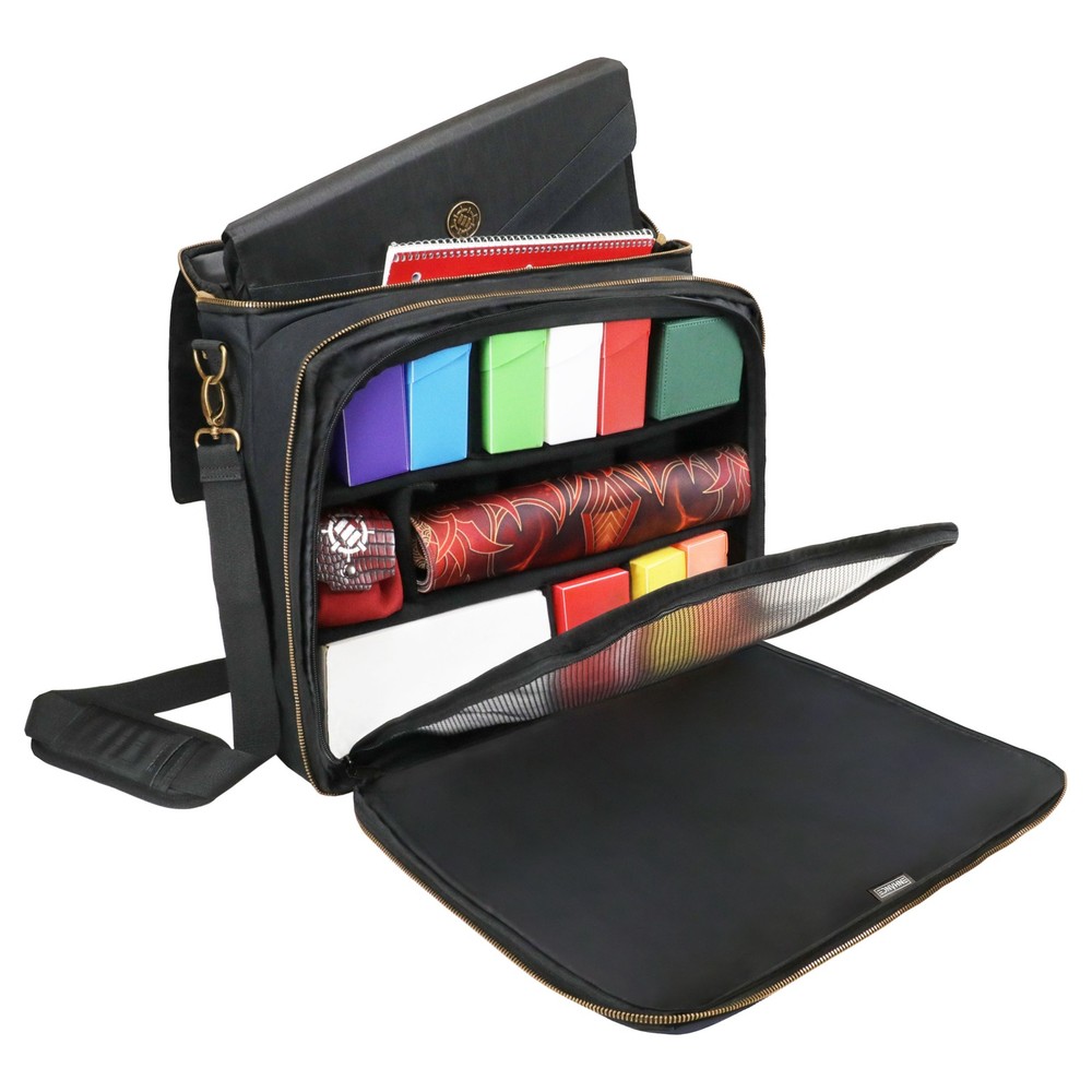 ENHANCE MTG Bag Fits Deck Boxes with Card Defender Screen, Customizable Interior