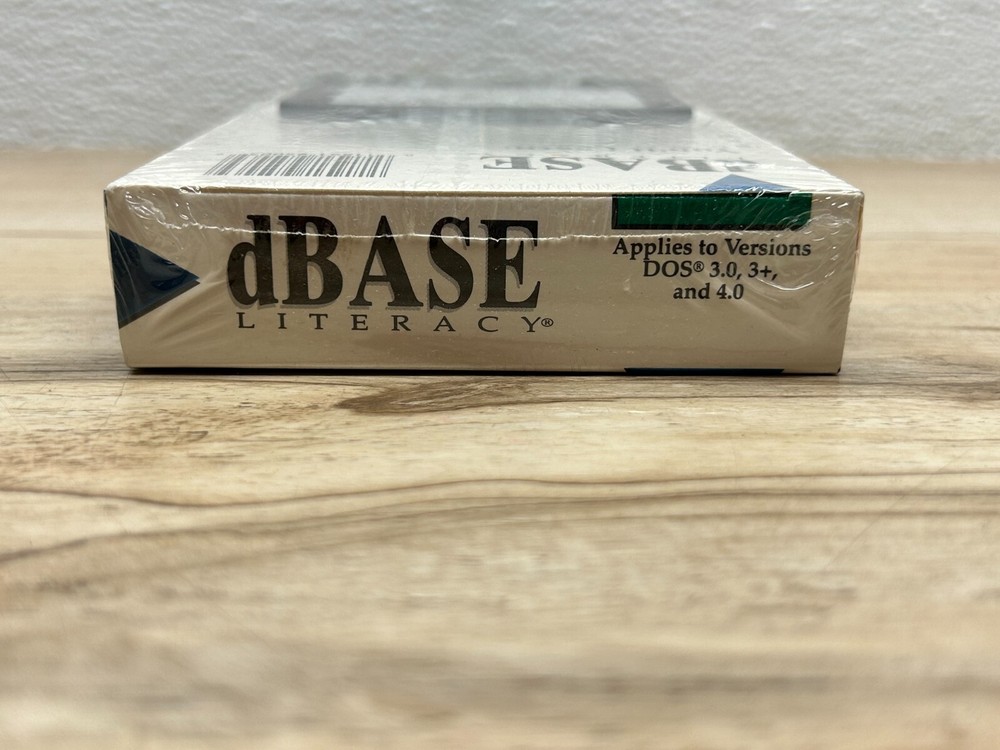Vtg dBASE Literacy VHS With Floppy Disc For IBM & Compatible Computers Sealed