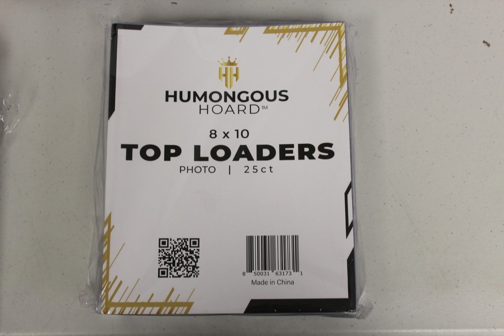 (50) 8 x 10 Humongous Hoard Photo Top Loader Pack