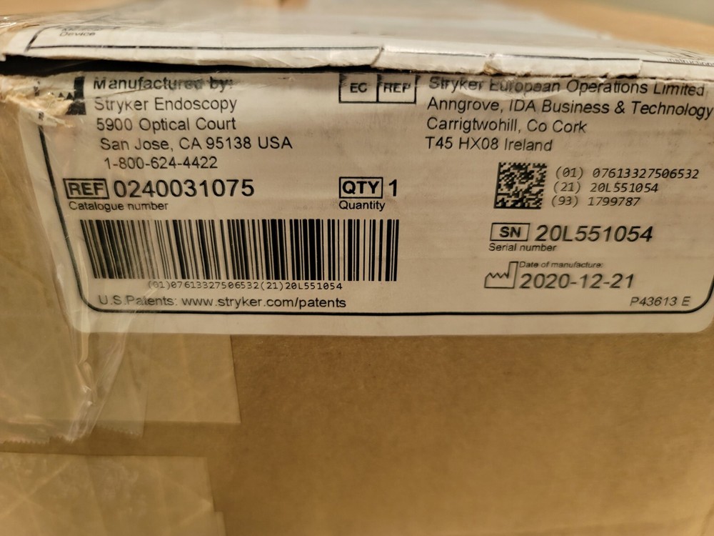 Stryker Synk 4K Wireless Transmitter 0240031075 NOB!