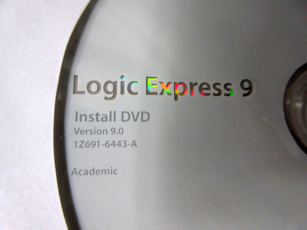 Apple Logic Express 9 Music Editing/Composing for Intel-based (Mac) CIB w/ Key