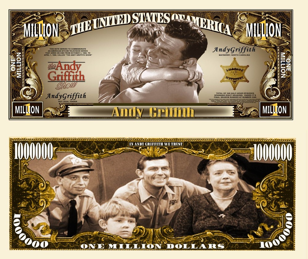 OUR ANDY GRIFFITH SHOW NOVELTY NOTES (25 EA)