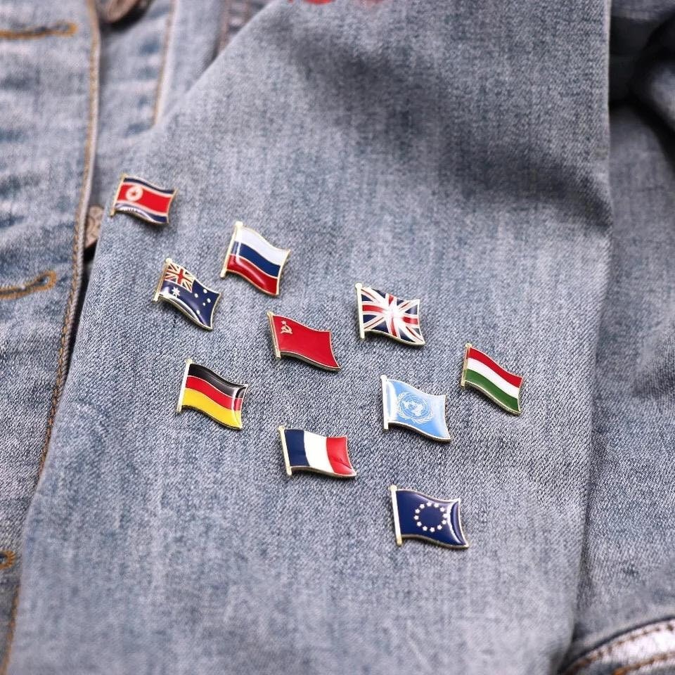 Chile Flag Lapel Pin
