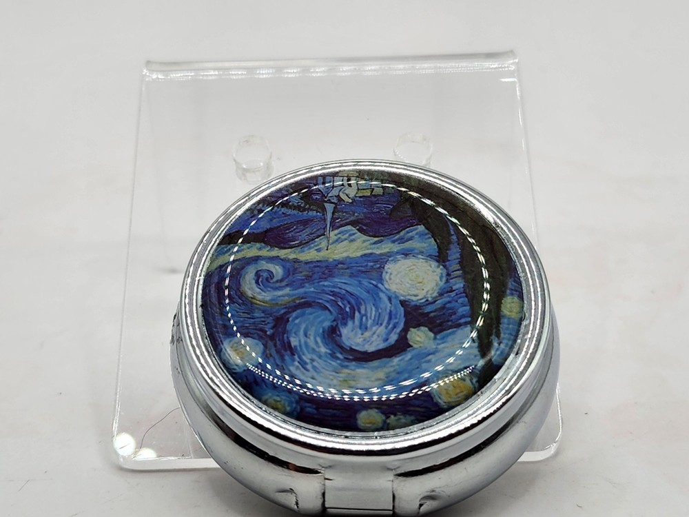 2-Van Gogh Starry Night Pill Boxes