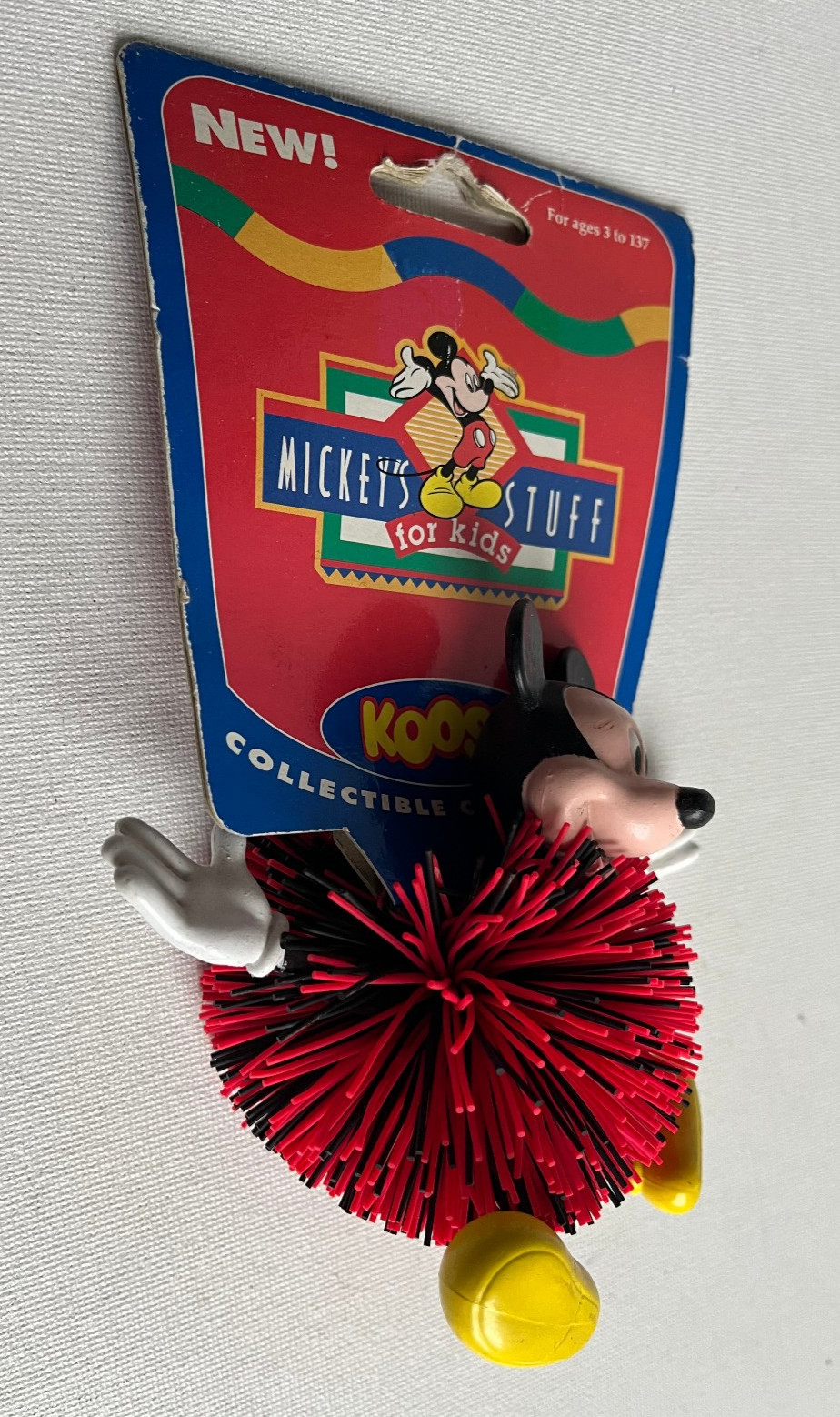 Vintage 90s 1998 Koosh Ball Mickey Mouse - New Disney