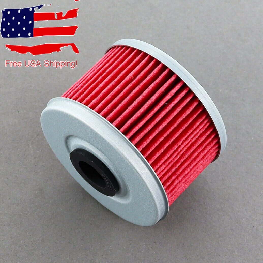 6x Oil Filter For Honda Rancher 350 420 TRX300 TRX400EX Foreman 500 Fourtrax 300