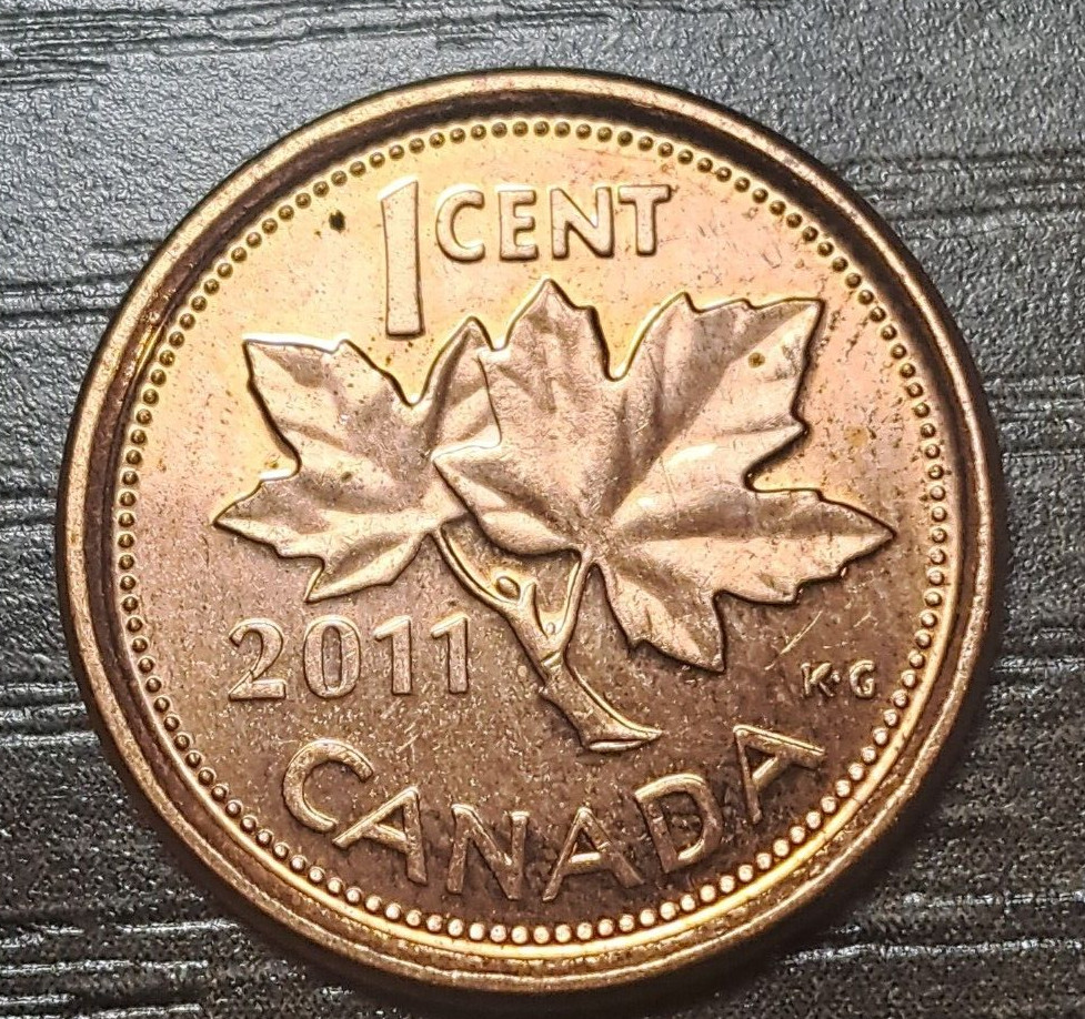 2011 CANADA 1 CENT/PENNY  STEEL