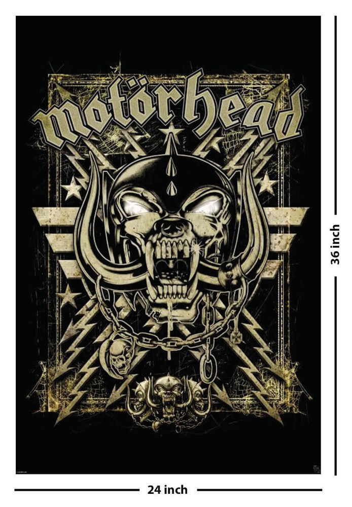 Motorhead Warpig Poster - 24" x 36"