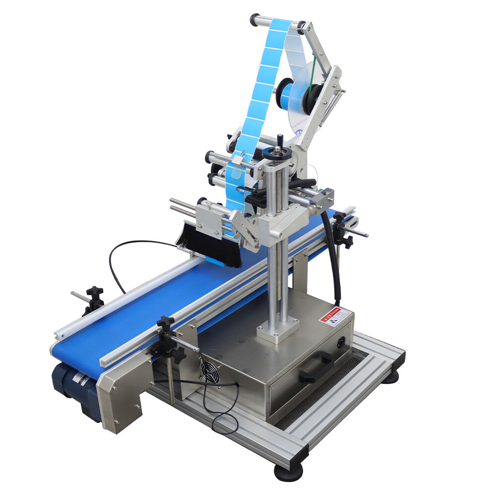 LT-160 110V Automatic Flat Bottle Labeling Machine Label Applicator 1.57-6.3in