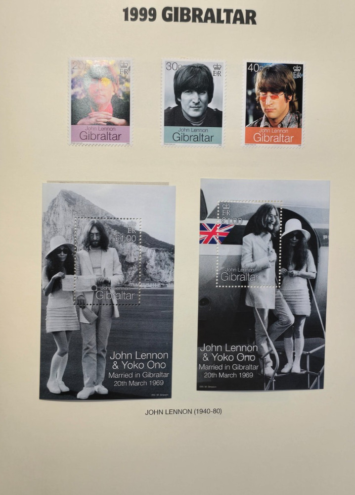 Joystamp: Gibraltar Mint Stamps Collection Lot Year 1999 to 2020