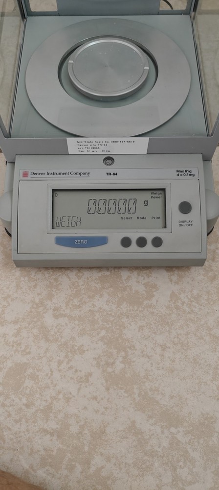 Denver Instruments Co.  Analytical Balance TR-64