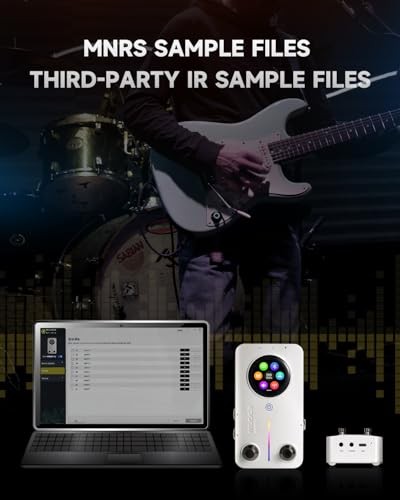 Prime M2 Multi Effects Processor Headphone Amp, Stereo Bass Guitar M2Silver