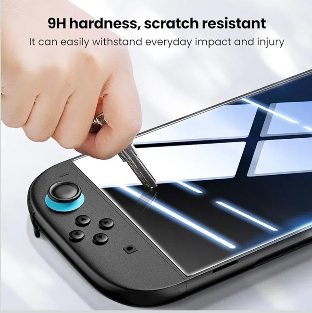 2-Pack Tempered Glass Screen Protector for Switch 2 (2025) 7.9” HD Clear