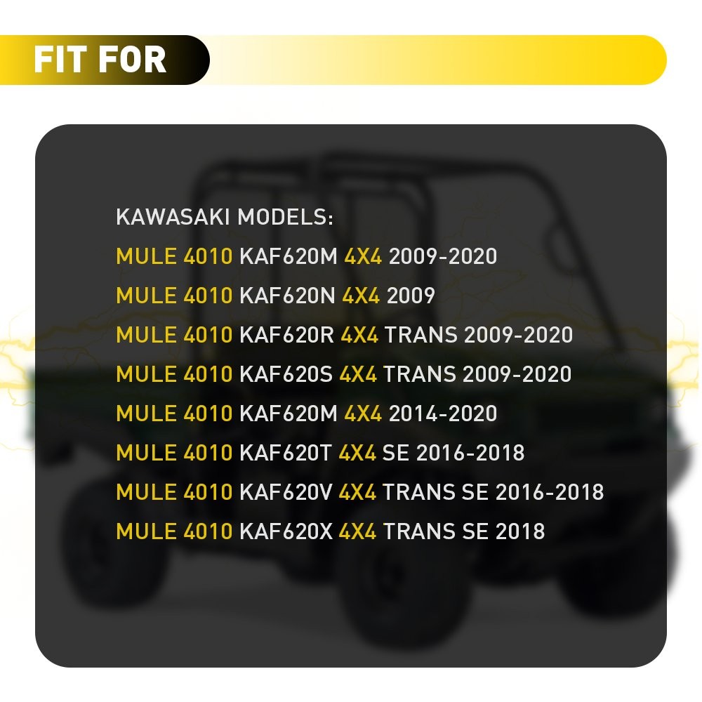 For Kawasaki MULE KAF620 4010 2009-2020 Replacement Voltage Rectifier Regulator