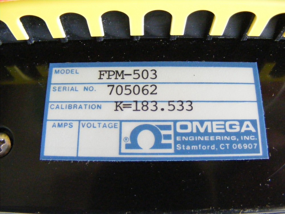 Omega Signet Accum-U-Flo GPM 0-30 Flo Meter UNUSED