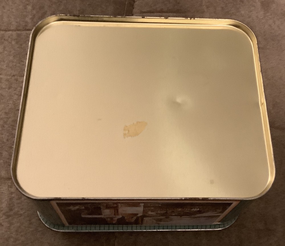 Rare Budweiser Historic Advertising Tin Box Container Anheuser Busch