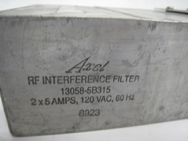 Axel RF Interference Filter 13058-5B315