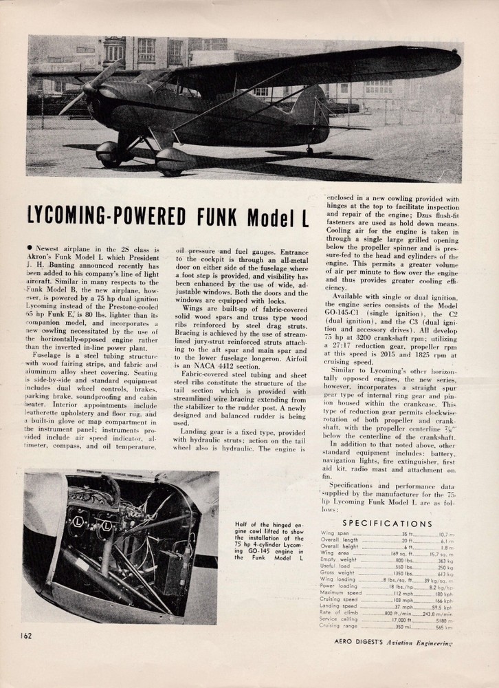 Funk Aircraft Report 8/14/2024gg