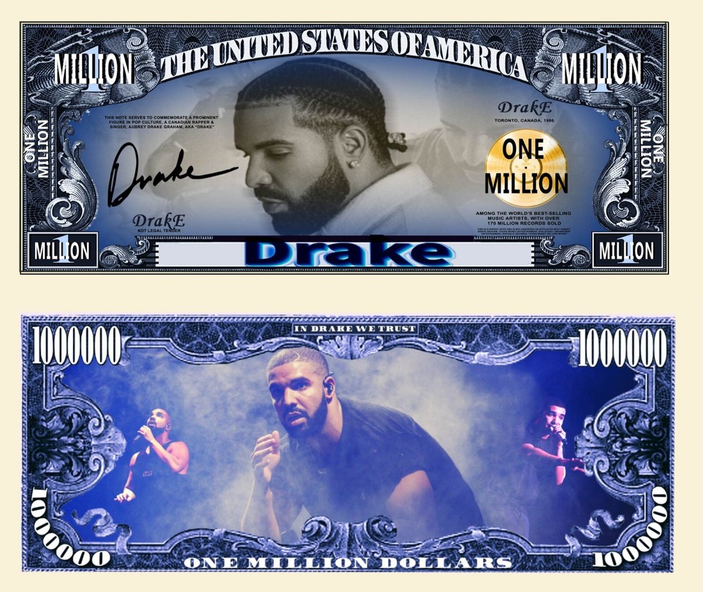 OUR DRAKE NOVELTY NOTE AND BILL  (2 Each)