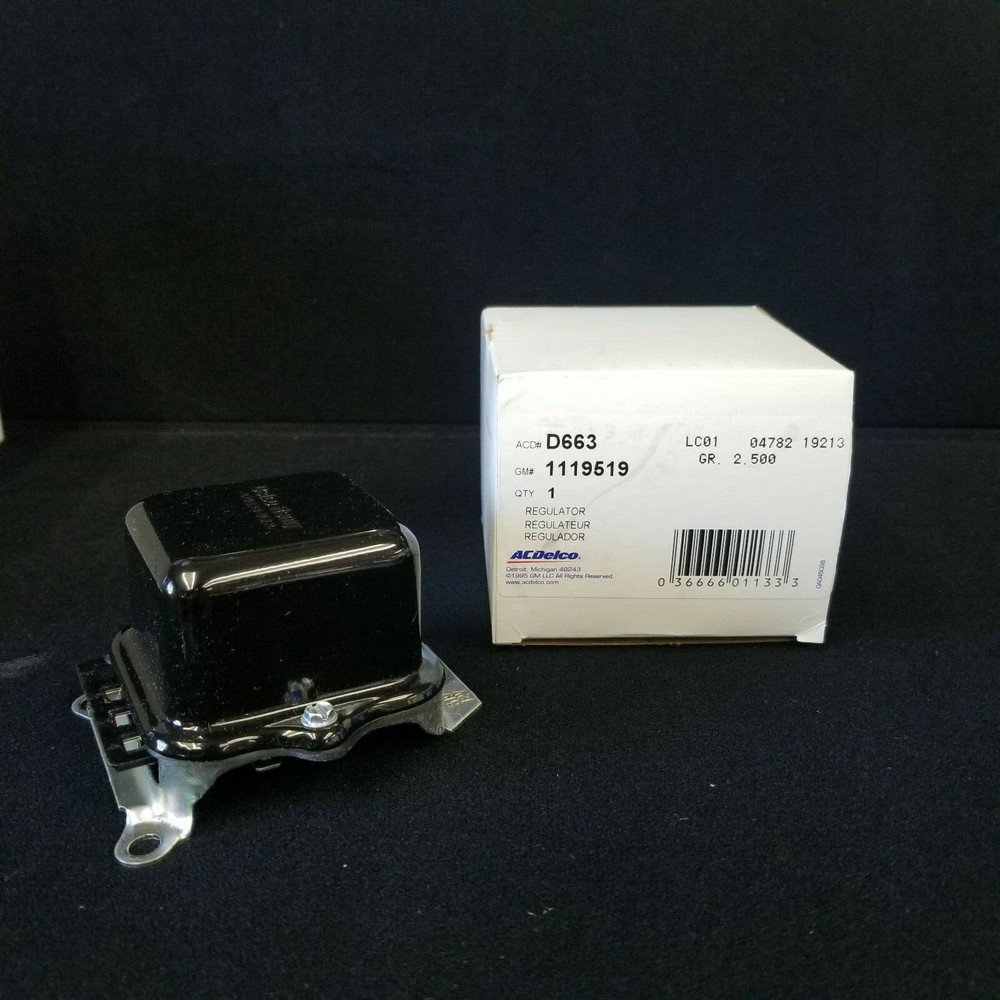 Voltage Regulator ACDelco Pro D663