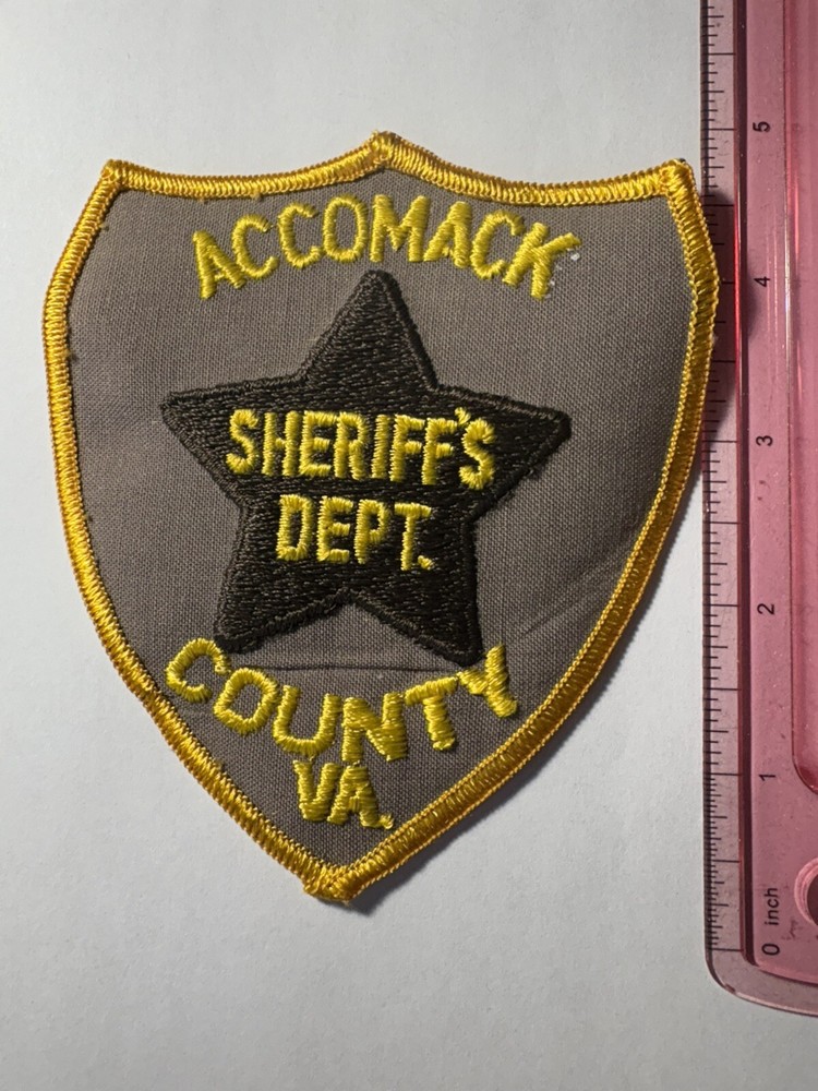 Accomack County Virginia Sheriff Patch