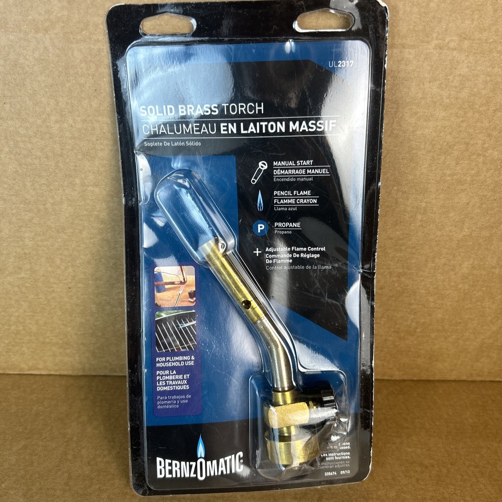 Bernzomatic Ul2317 Pencil Torch,Spark Ignitor,Propane