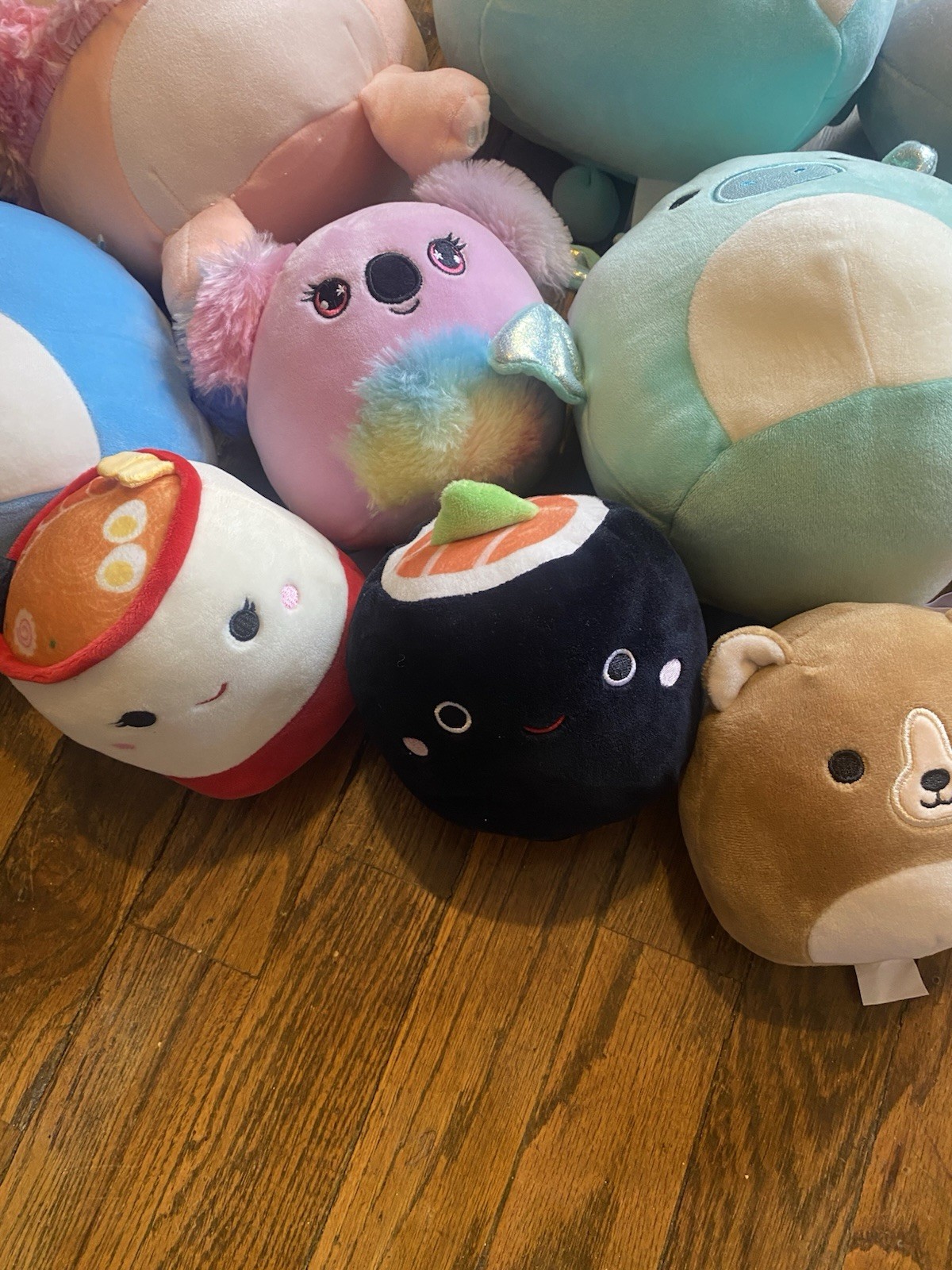 Squishmallows Plush Stuffed Animals Mixed Lot Small Medium Various Characters