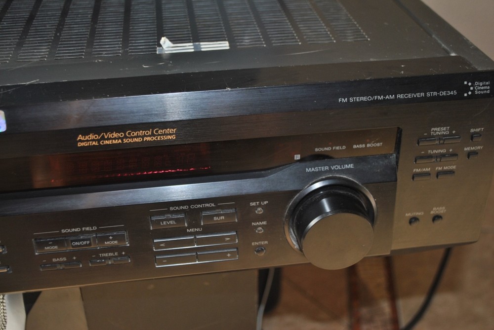 sony str de345 receiver