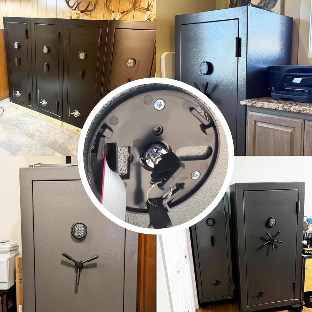 Gun Safe Lock Replacement with Solenoid Lock Electronic Safe Keypad Lock