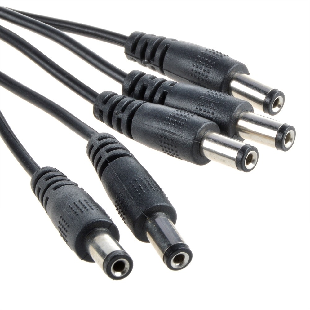 DC Multi-Plug 5CH 9 VOLT DAISY CHAIN FOR BOSS LINE 6 MXR PEDALS 5 Splitte Cable