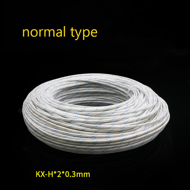 High Temperature Wire Thermocouple Compensation Data Wire Braided K-Type KX-H