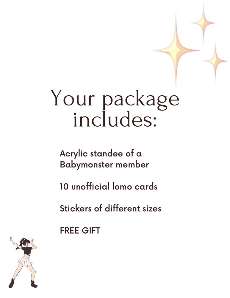 Babymonster K-Pop Acrylic Standee