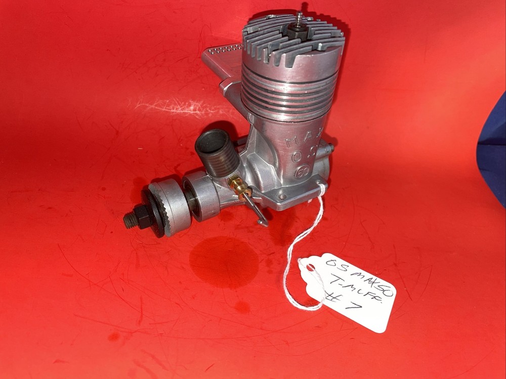 OS MAX 50 C/L WITH T- MUFFLER EXCELLENT #7
