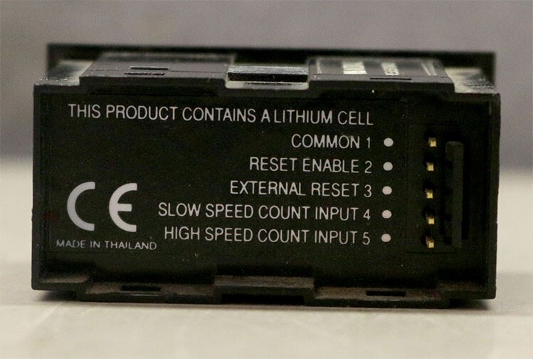 Trumeter 7110DIN Electronic Totalizer with Front Reset Counter New