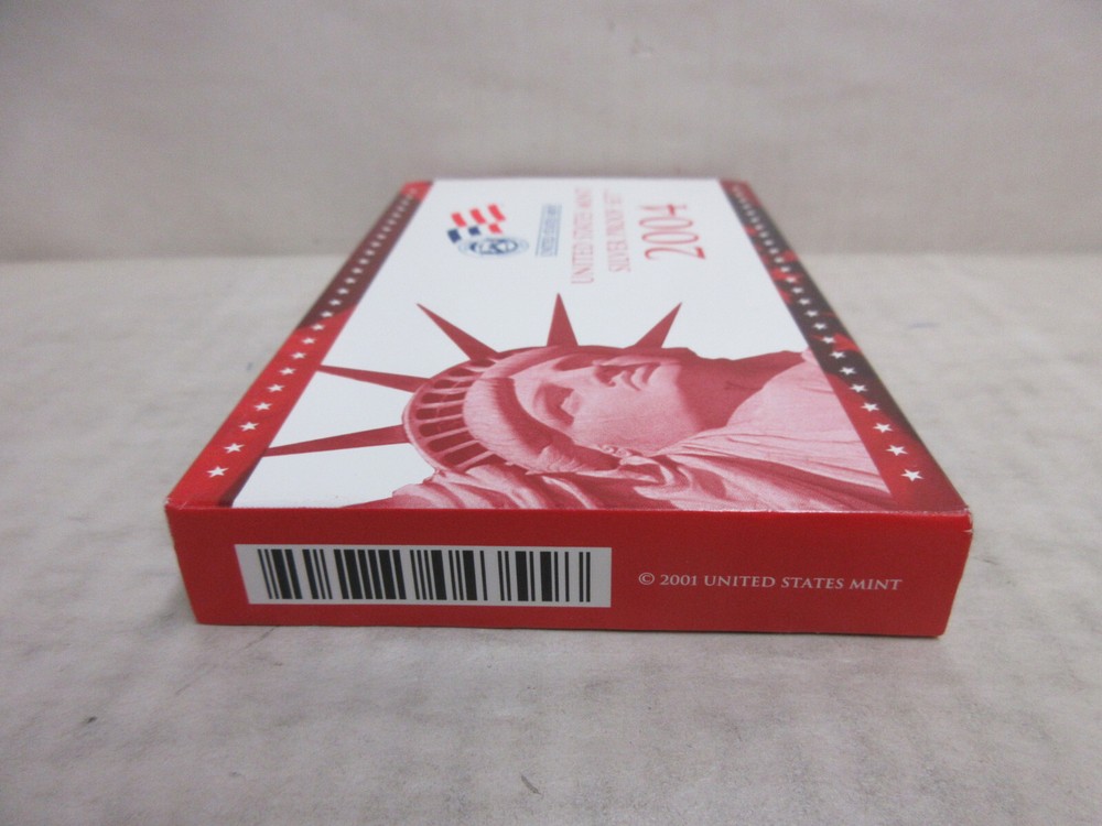 EMPTY PACKAGING Box Lenses & COA for 2004 United States Mint Silver Proof Set