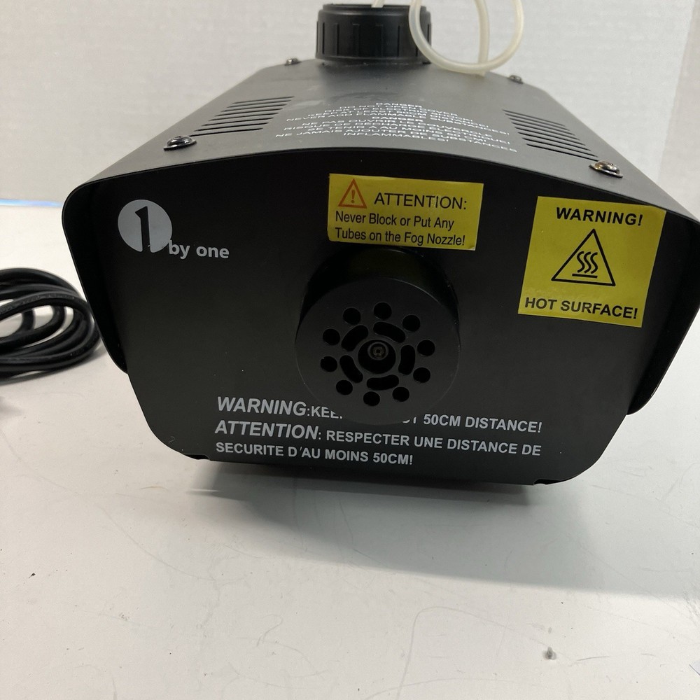 Fog Machine 1 by One Mini 400 Watt With Wired Control Tested