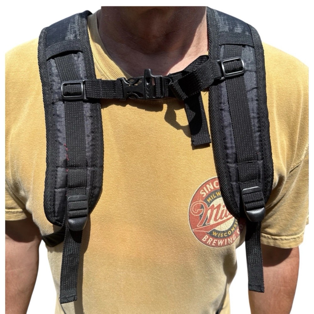 Adventuridge Hydration Backpack Gray Hiking Cycling Running Daypack No Bladder
