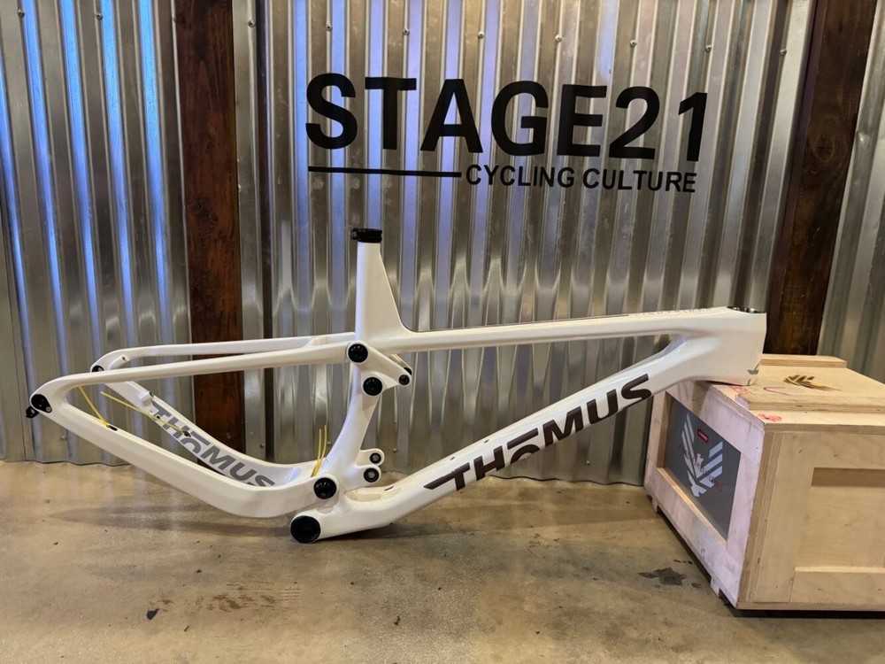 2024 Thomus Lightrider World Cup Carbon Frameset – Large - White