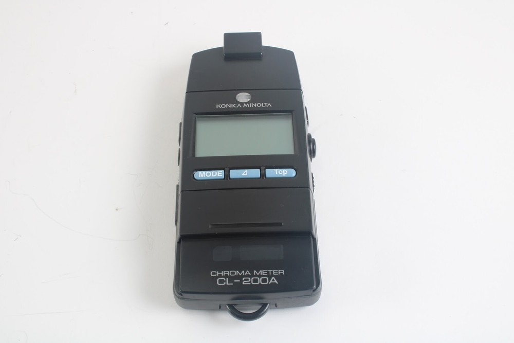 Konica Minolta CL-200A Chroma Meter With Meter Head / Color Temp - Lan Head