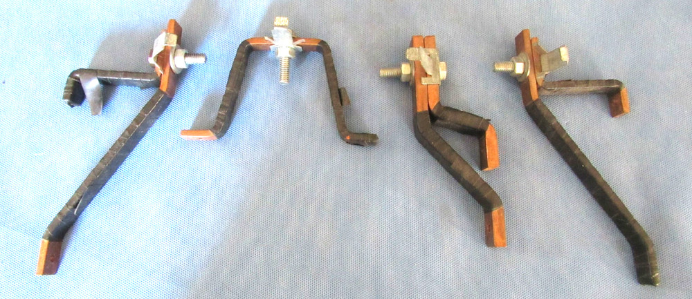 Set GE THFP QMR Panel Board Switch Mounting Hardware Kit / Strap 208P102 208P103