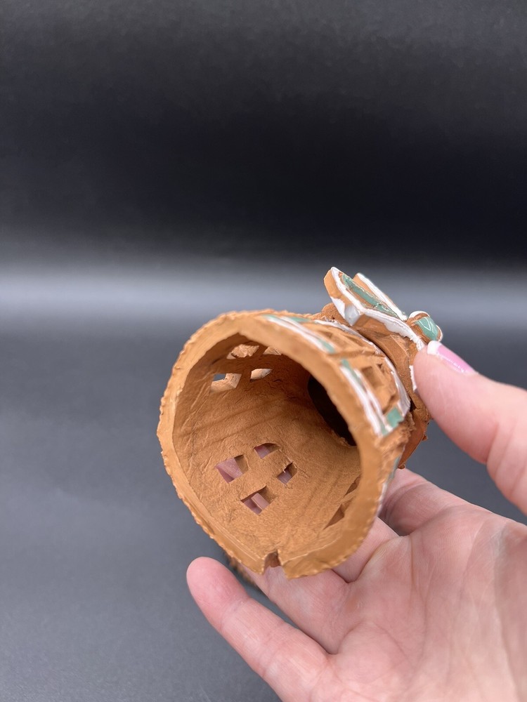 Hand Made Red Clay Windmill Incense Holder