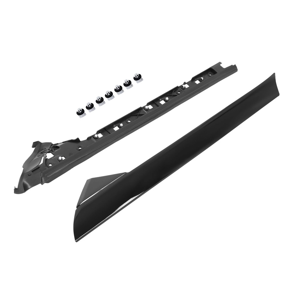 Right Side Windshield A-Pillar Molding INNER OUTER Trim For 11-19 Ford Explorer