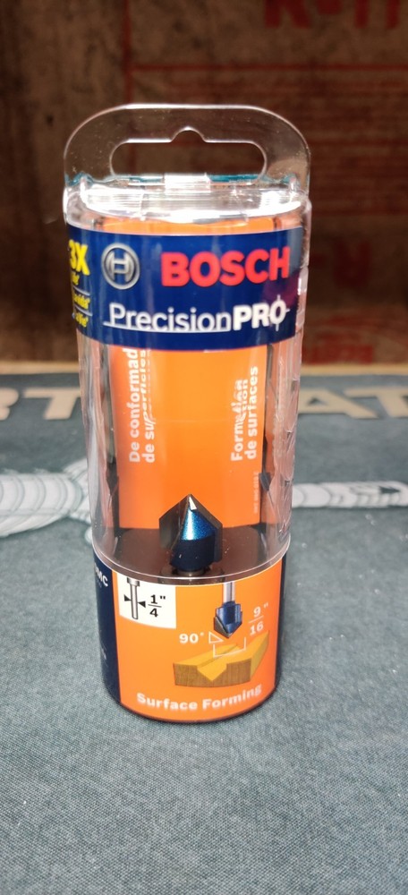 Bosch 85219MC Precision Pro 1/4" Surface Forming Router Bit (85219MC)
