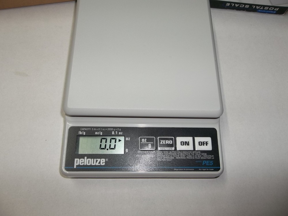 Pelouze Postal Digital Scale Model PE5 w/ Box