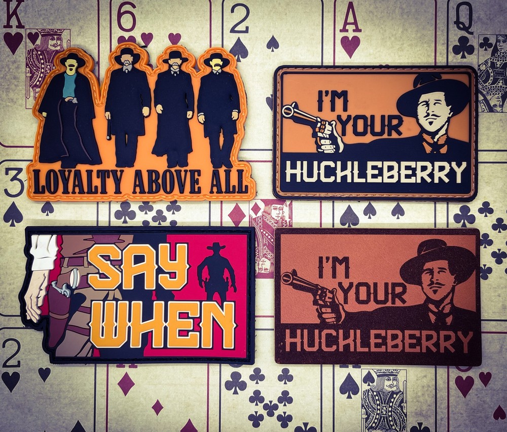 Patriot Patch Co - I'm Your Huckleberry - Doc Holliday Patch