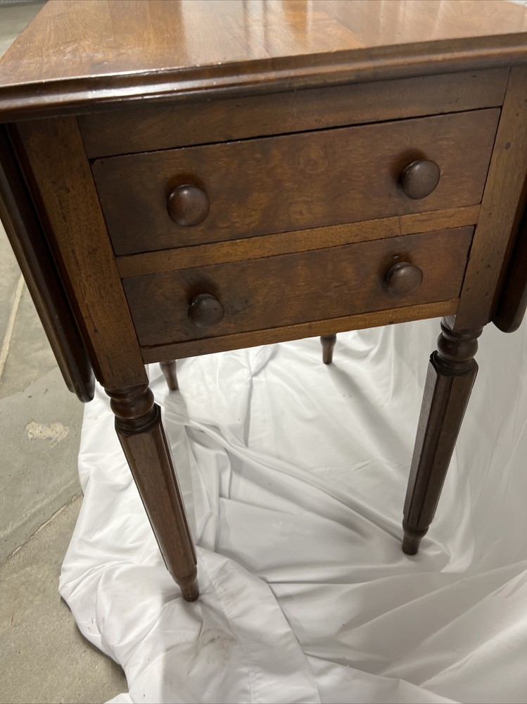 Mitchell and Rammelsberg drop leaf table